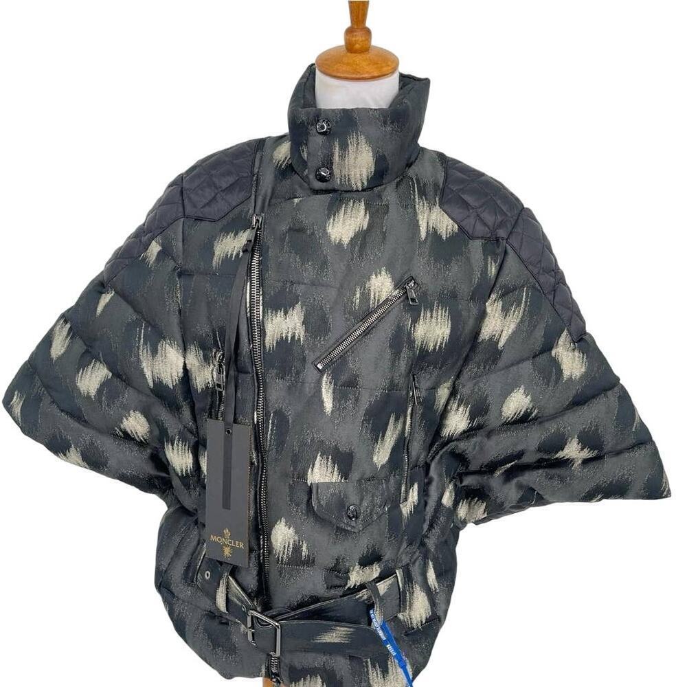 Moncler NWT Quilted Crop Down Jacket 2